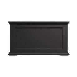 Mayne Fairfield 20 in. x 36 in. Self-Watering Black Polyethylene Planter