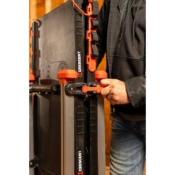 Crescent SITERUNNER 20 in. 3-Shelf Heavy Duty Folding Jobsite Cart with 300 lb. Capacity