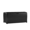 Suncast 99 Gal. Plastic Deck Box, Black