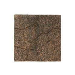 Vigoro 16 in. x 16 in. x 3/4 in. Black/Tan Blended Dual-Sided Rubber Paver (60-Pack)