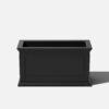 Veradek Brixton Series 33 in. L Black Plastic Planter