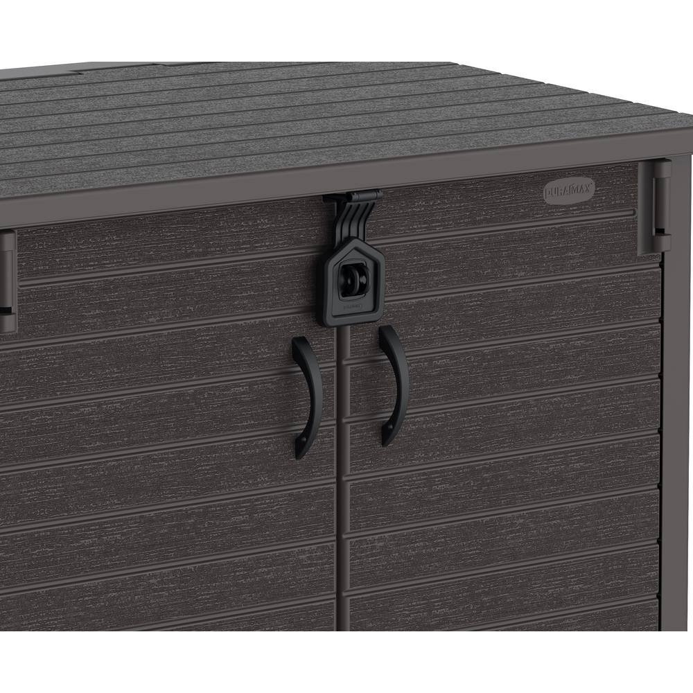 DURAMAX Store-away 4 ft. 3 in. x 2 ft. 5 in. x 3 ft. 7 in. Resin Horizontal Storage Shed