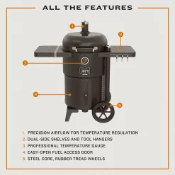 Oklahoma Joe's Bronco Drum Smoker & Grill