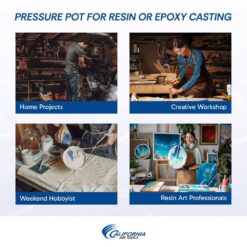 California Air Tools 10 Gal. Casting Pressure Pot Air Tank