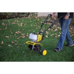 Champion Power Equipment 9.5 in. Portable Gas Garden Tiller Cultivator