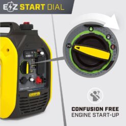 Champion Power Equipment 2500-Watt Recoil Start Gasoline Powered Inverter Generator with CO Shield and Quiet Technology
