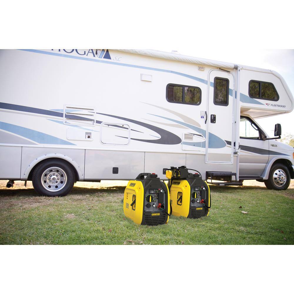 Champion Power Equipment 2500-Watt Recoil Start Gasoline Powered Inverter Generator with CO Shield and Quiet Technology