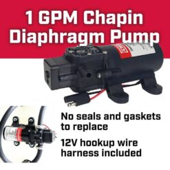 Chapin International 97024: 8 Gal. 24-Volt Rechargeable Battery ATV Multi-Purpose Tank Sprayer