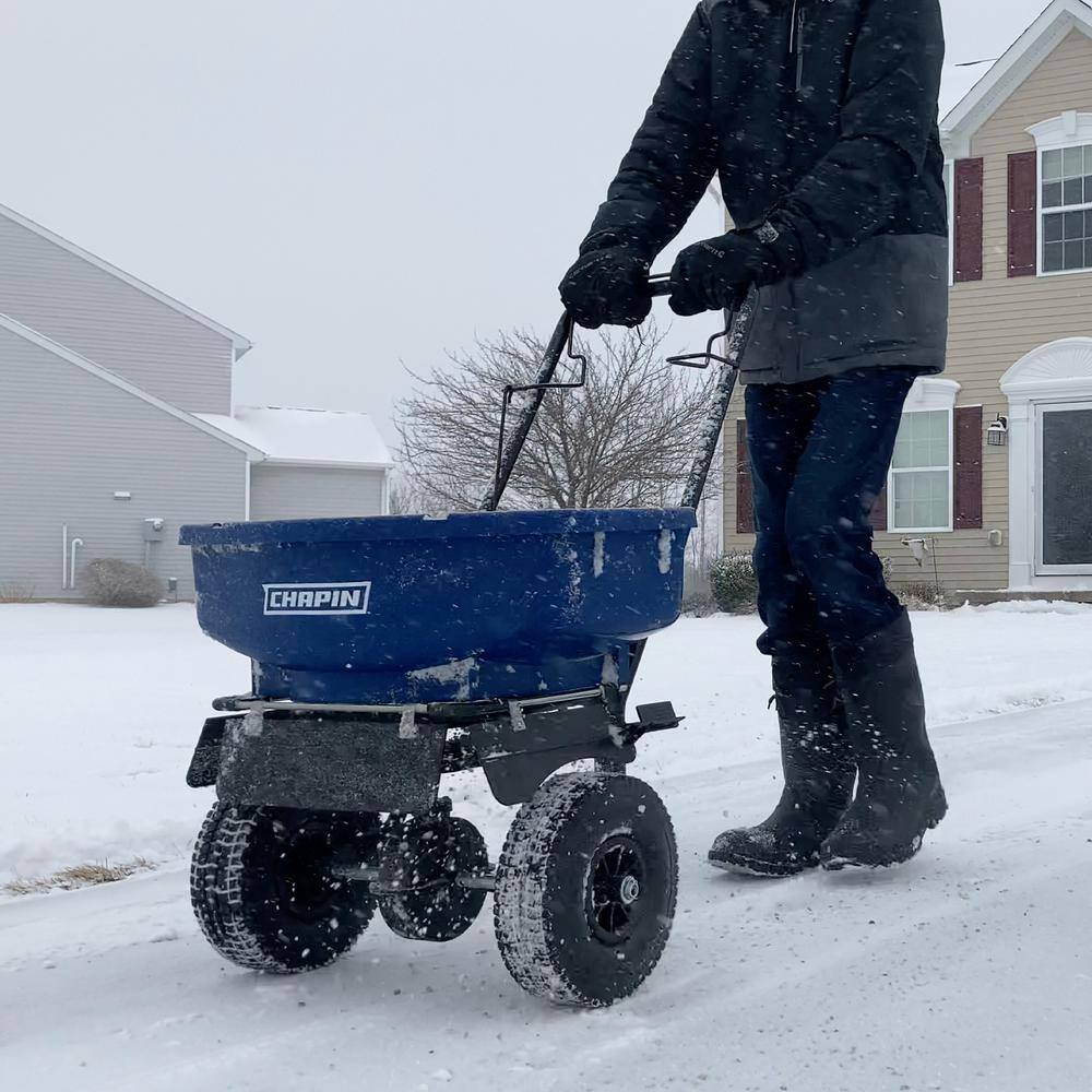 Chapin 81008A 80-Pound Ice Melt and Salt Spreader