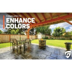 Ghostshield Cryli-Tek 5505-5 Gallons Solvent Based Acrylic High Gloss Wet Look Water Repellent, Concrete Sealer and Paver Sealer