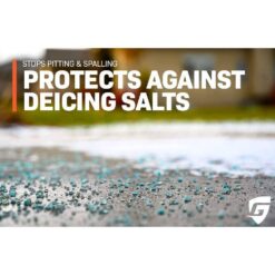 Ghostshield 1 Gallon Ultra Concentrate Invisible Penetrating Water Based Concrete and Masonry Sealer Plus Water and Salt Repellent