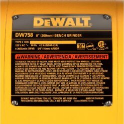 DEWALT DW758 8 in. 205 mm Bench Grinder