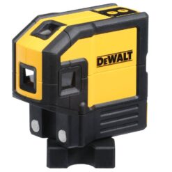 DEWALT 165 ft. Red Self-Leveling 5-Spot & Horizontal Line Laser Level with (3) AA Batteries & Case