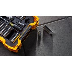 DEWALT 3/8 in. and 1/2 in. Drive Mechanics Tool Set with Toughsystem Trays (85-Piece)