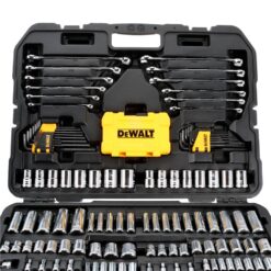 DEWALT 1/4 in., 3/8 in. and ½ in. Drive Polished Chrome Mechanics Tool Set (168-Piece)