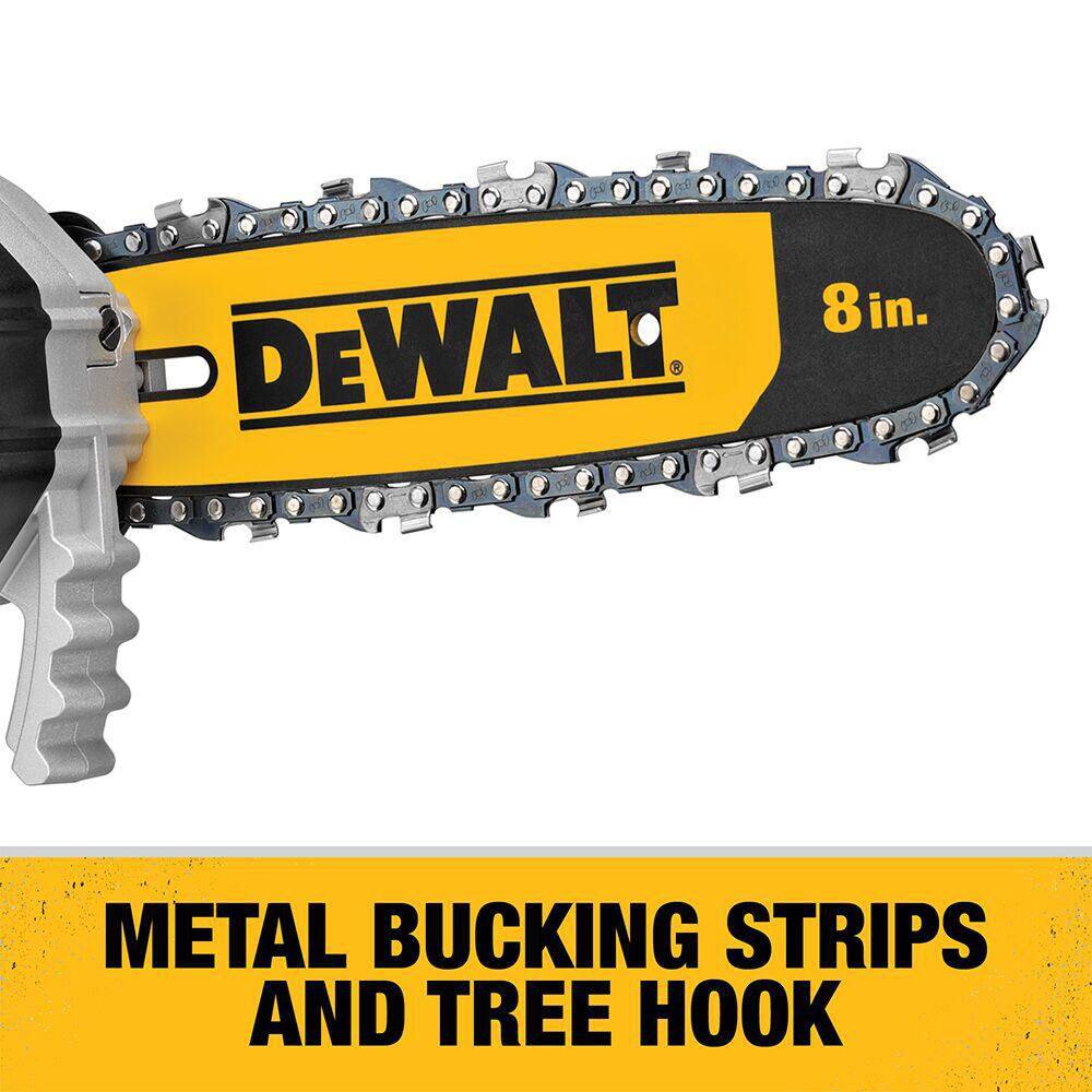 DEWALT 20V MAX Cordless Lithium-Ion Pole Saw and Pole Hedge Trimmer Combo Kit with (1) 4.0 Ah Battery and Charger