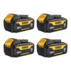DEWALT 20-Volt 3.0 Ah MAX Lithium-Ion Premium Battery Pack (4-Pack)