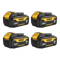 DEWALT 20-Volt 3.0 Ah MAX Lithium-Ion Premium Battery Pack (4-Pack)