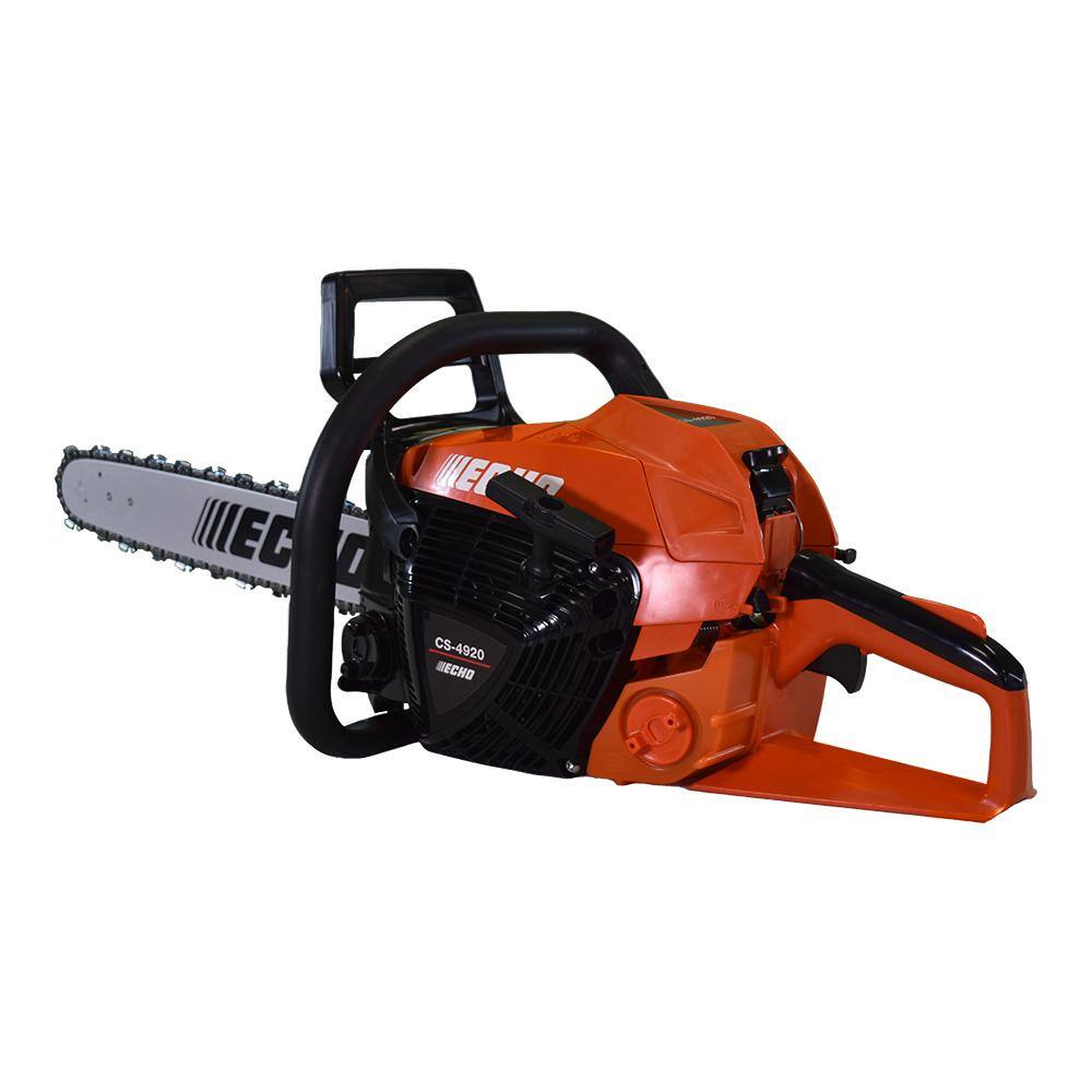 ECHO 20 in. 50.1 cc 2-Stroke Gas Rear Handle Chainsaw