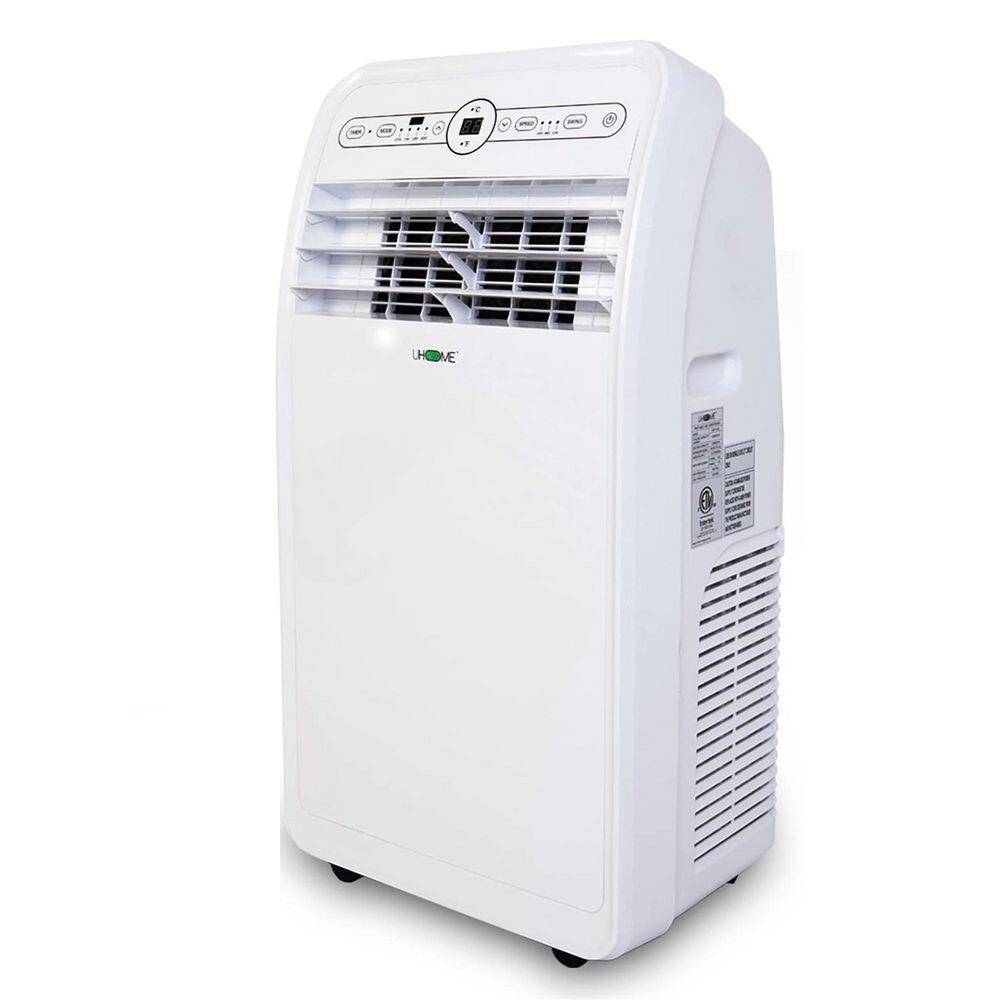 Edendirect 12,000 BTU (7,500 BTU DOE) Portable Air Conditioner Cools 400 sq. ft. with Heater, Dehumidifier, Remote & Window Kit