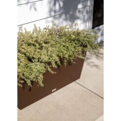 Veradek Midori 39 in. Espresso Plastic Long Trough Planter