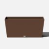 Veradek Midori 39 in. Espresso Plastic Long Trough Planter