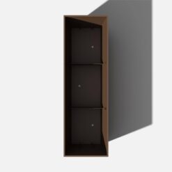 Veradek Midori 39 in. Espresso Plastic Long Trough Planter