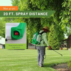 FLOWZONE Zephyr Battery Powered Backpack Sprayer (4 Gal.)