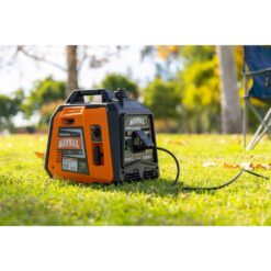 GENMAX 1600-Watt Recoil Start Gasoline Powered Inverter Generator Ultra Light-weight Super Quiet With 57CC OHV Engine