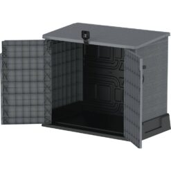 DURAMAX Store-away 4 ft. 3 in. x 2 ft. 5 in. x 3 ft. 7 in. Resin Horizontal Storage Shed