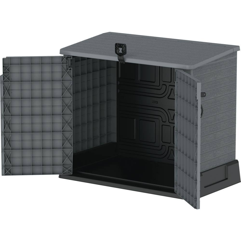 DURAMAX Store-away 4 ft. 3 in. x 2 ft. 5 in. x 3 ft. 7 in. Resin Horizontal Storage Shed