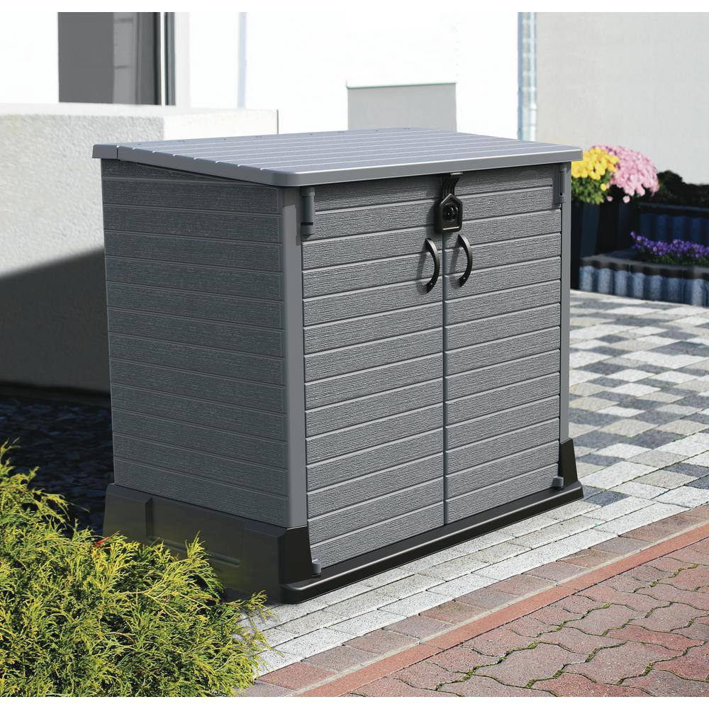 DURAMAX Store-away 4 ft. 3 in. x 2 ft. 5 in. x 3 ft. 7 in. Resin Horizontal Storage Shed