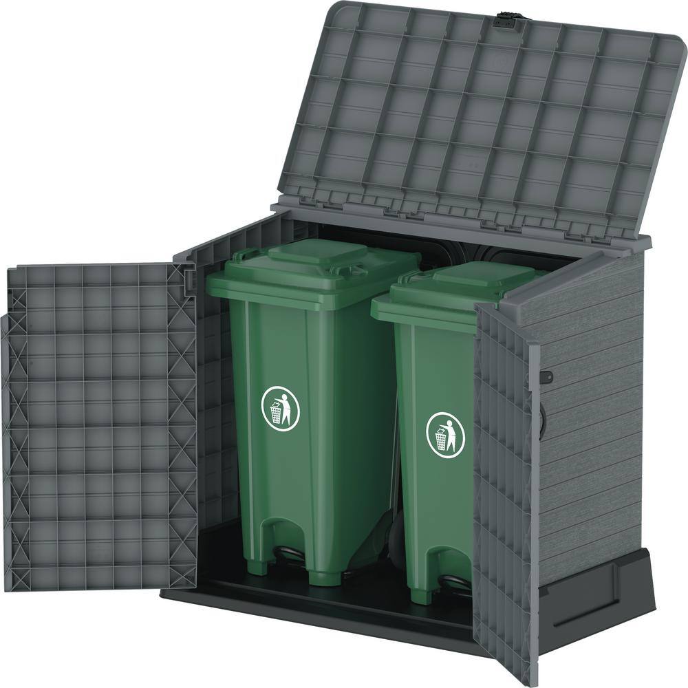 DURAMAX Store-away 4 ft. 3 in. x 2 ft. 5 in. x 3 ft. 7 in. Resin Horizontal Storage Shed