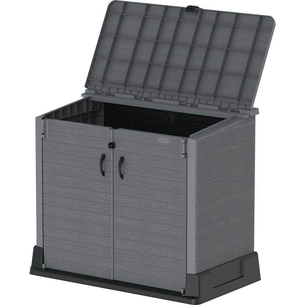 DURAMAX Store-away 4 ft. 3 in. x 2 ft. 5 in. x 3 ft. 7 in. Resin Horizontal Storage Shed