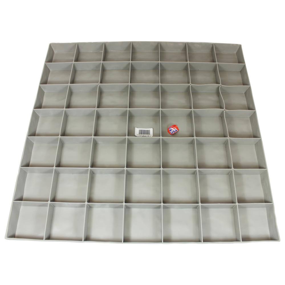 Emsco 24 in. x 24 in. High-Density Plastic Resin Extra-Large Paver Pad (Case of 6)