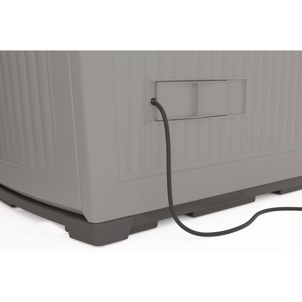 Suncast 130 Gal. Backyard Oasis Vertical Deck Box