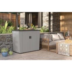 Suncast 130 Gal. Backyard Oasis Vertical Deck Box