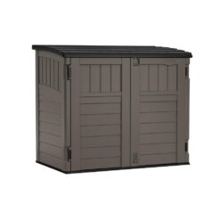 Suncast 2 ft. 8 in. x 4 ft. 5 in. x 3 ft. 9.5 in. Resin Horizontal Storage Shed