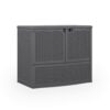 Suncast Oasis 48.75 in. W x 30.5 in. D x 41.25 in. H Plastic Outdoor Storage Cabinet