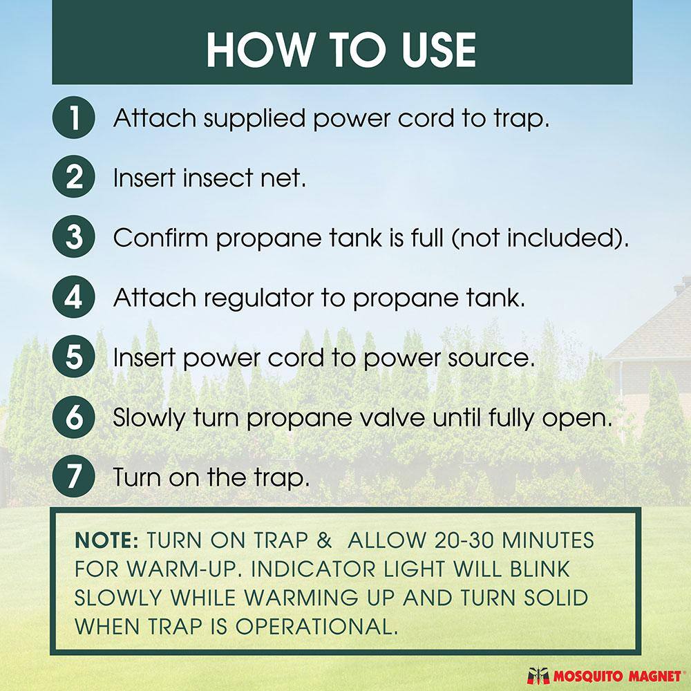 Mosquito Magnet Patriot Plus 1-Acre Outdoor Trap - Silent, Ready-to-Use, Odorless Trap for Mosquitoes, Black Flies, and No-See-Ums
