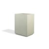 PolyStone Planters Cozumel Column 23 in. x 30 in. Greige Composite Planter