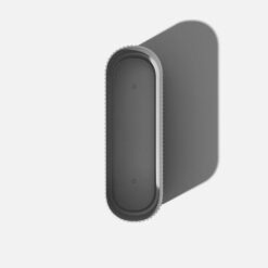 Veradek Demi 30 in. Rectangular Gray Plastic Long Planter (2-Pack)
