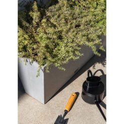 Veradek Midori 39 in. Gray Plastic Long Trough Plastic Planter (2-Pack)