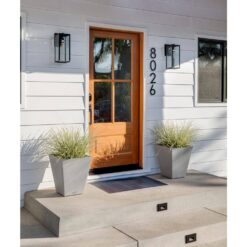 Veradek Nobleton 22 in. Square Gray Plastic Planter (2-Pack)