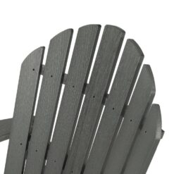 Highwood Hamilton Coastal Teak Folding and Reclining Plastic Adirondack Chair