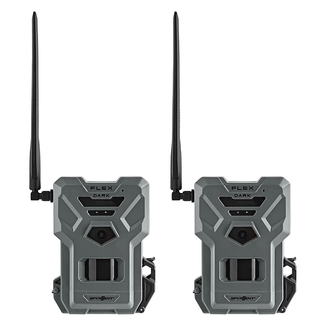 SpyPoint Flex Dark 40 MP Cellular Trail Cameras 2-Pack