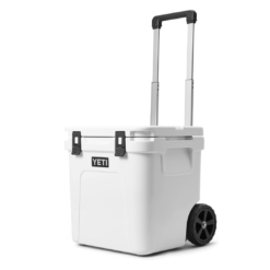 YETI Roadie 48 Wheeled Cooler with Retractable Periscope Handle, White