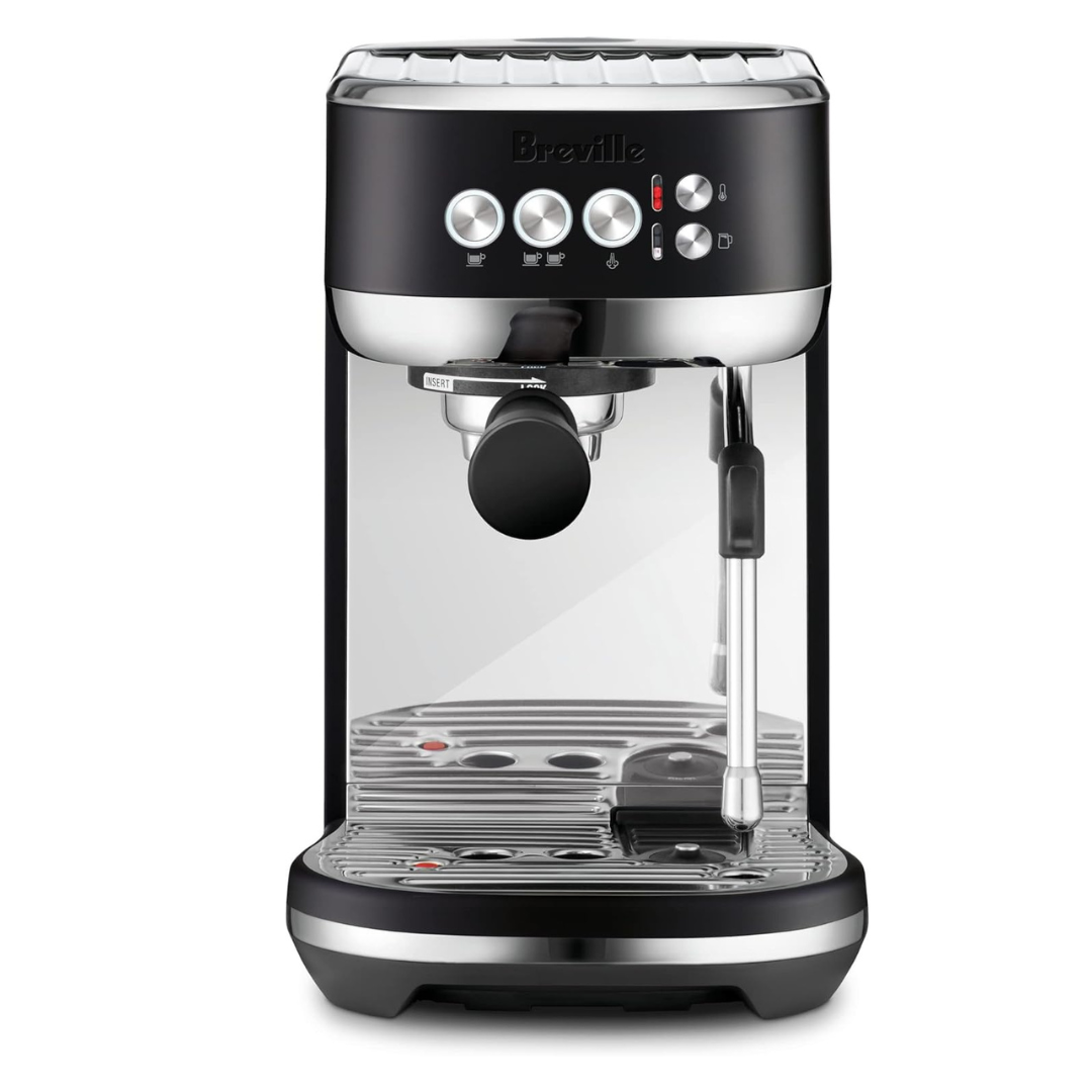 Breville Bambino Plus Espresso Machine BES500BTR, Black Truffle