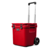 YETI Roadie 48 Wheeled Cooler with Retractable Periscope Handle, Rescue Red