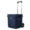 YETI Roadie 48 Wheeled Cooler with Retractable Periscope Handle, Navy